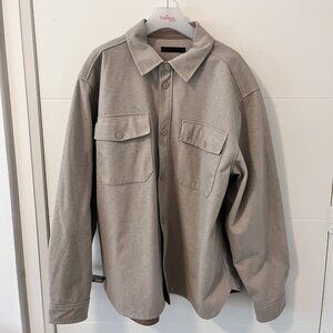 OAK + FORT Tan Overshirt